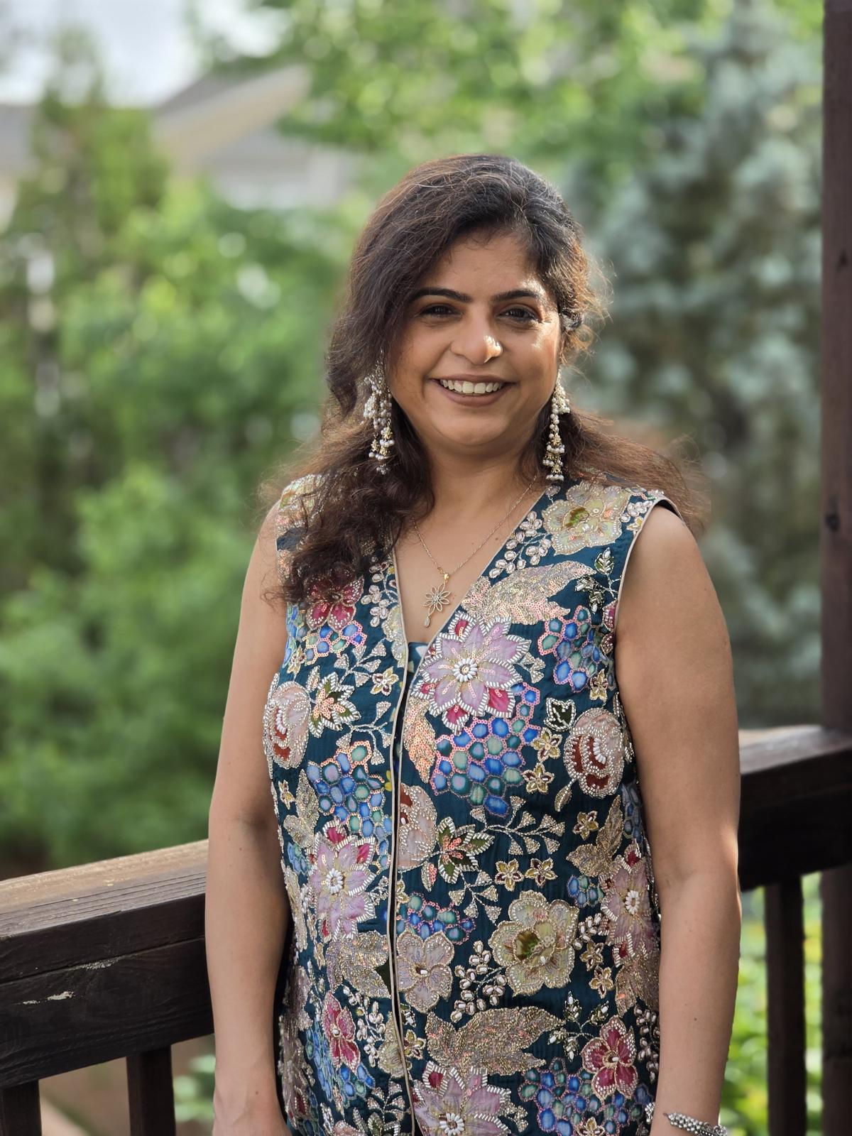 Sareena Nagpal, professional portrait for the Just Koothu 2026 judging panel.